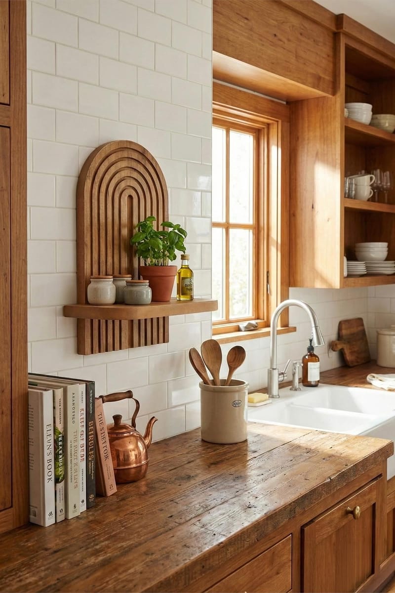 Hasina Vägghylla 26x35x13 cm - Ek - Products - Förvaring - Småförvaring - Väggförvaring