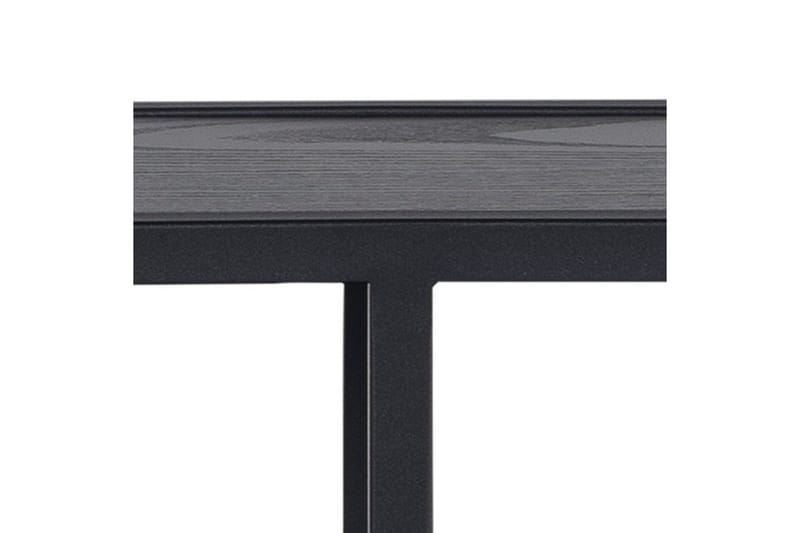 Hasslevik Vägghylla 77x20 cm 4 Hyllor - Svart/Matt Svart - Products - Förvaring - Småförvaring - Väggförvaring