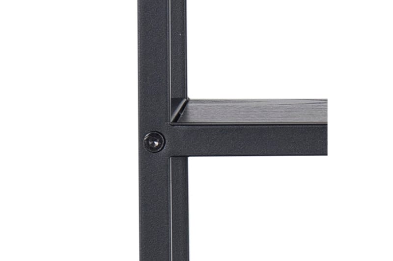 Hasslevik Vägghylla 77x20 cm 4 Hyllor - Svart/Matt Svart - Products - Förvaring - Småförvaring - Väggförvaring