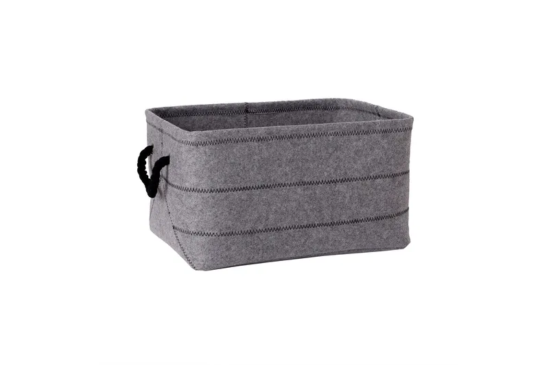 Max Felt-1 Filtlåda Ljusgrå