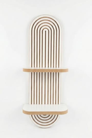 Savik Vägghylla 26x35x13 cm - Vit - Products - Förvaring - Småförvaring - Väggförvaring