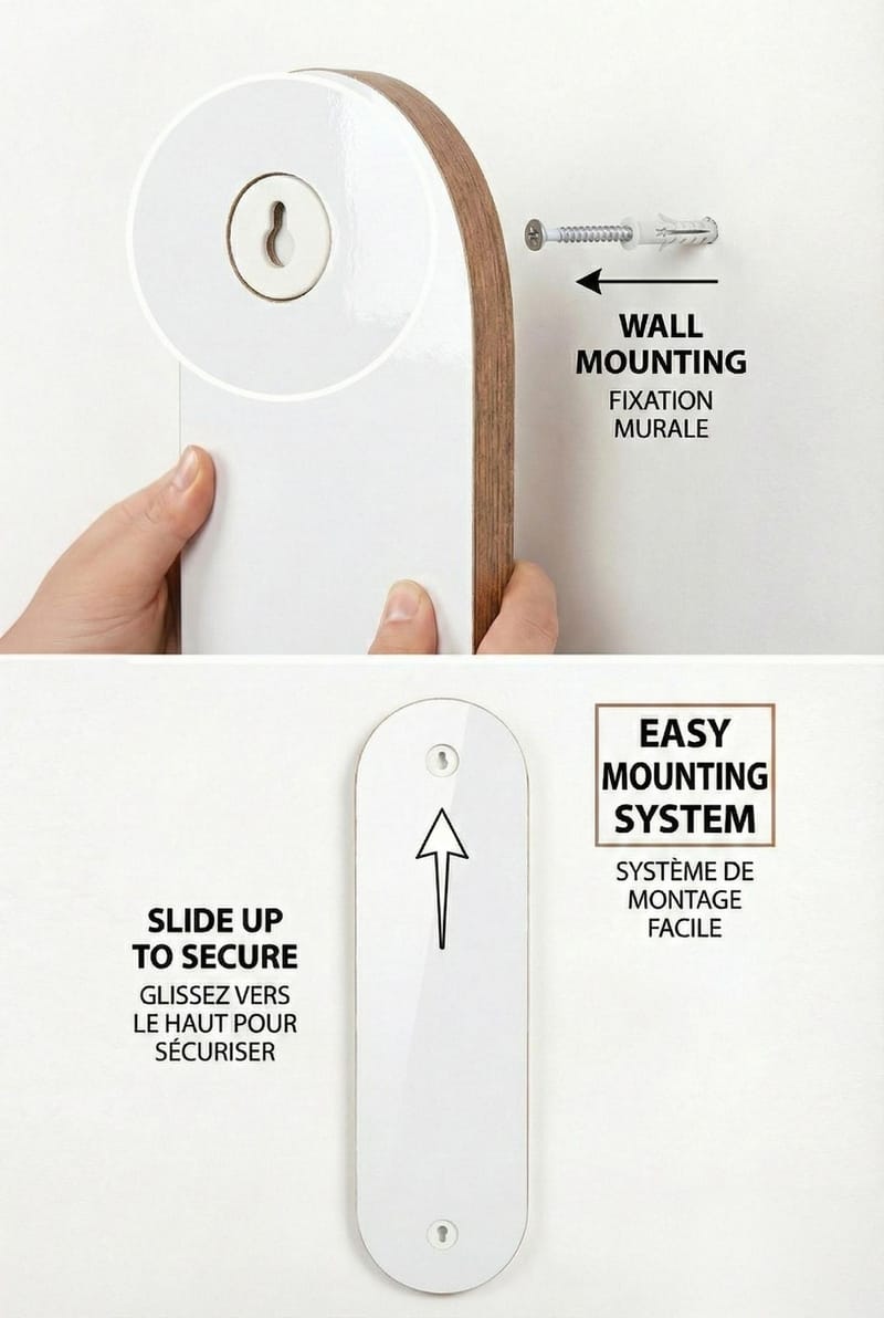 Savik Vägghylla 26x35x13 cm - Vit - Products - Förvaring - Småförvaring - Väggförvaring