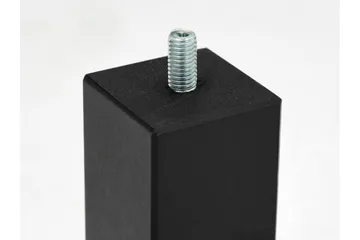 Lucky Sängben 15 cm - 4-pack Svart - Products - Inredning - Dekoration & inredningsdetaljer - Dekorbeslag - Beslag - Möbelben