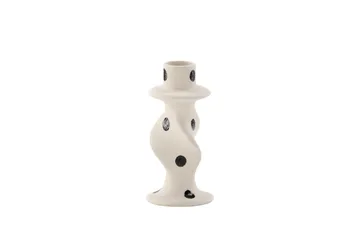 Glory Ljusstake 6x12 cm - Vit - Products - Inredning - Ljus & dofter - Ljusstakar & ljuslyktor