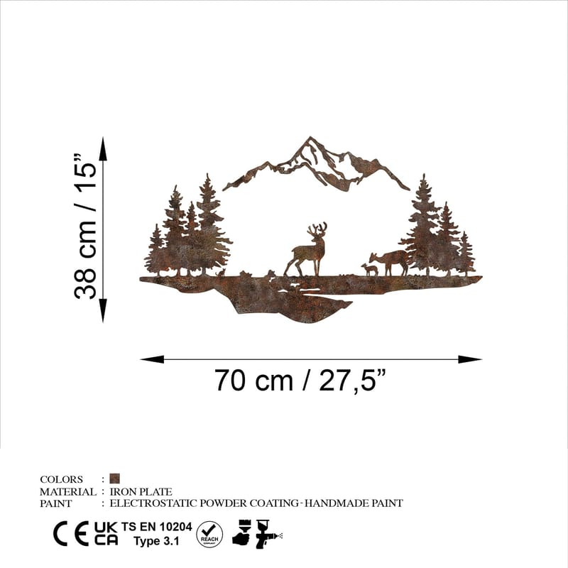 Dovik Väggdekor - Products - Inredning - Tavlor & posters - Canvastavla