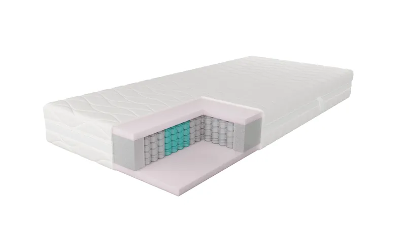 Hvila Lux Pocketresårmadrass 7 zoner med Tvättbar Klädsel 90x200 cm - Products - Möbler - Barnmöbler - Barnsäng & juniorsäng - Resårbotten barn & barn madrasser