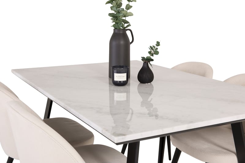 Admira Matgrupp med 4 Valera Matstol Manchester - Products - Möbler - Bord & matgrupp - Matgrupp