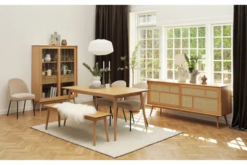 Anahita Matbord 90 cm Rektangulär - Beige - Products - Möbler - Bord & matgrupp - Matbord & köksbord