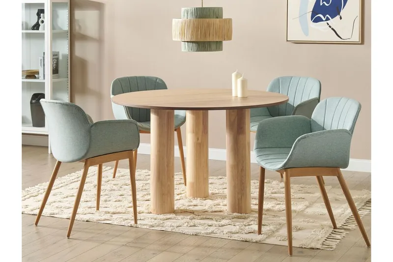 Appelle Matbord 120 cm Rund - Ljusbrun - Products - Möbler - Bord & matgrupp - Matbord & köksbord