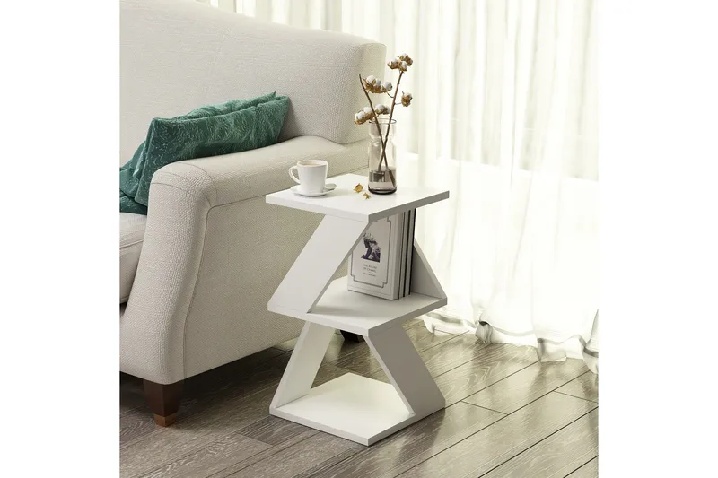 Albeni Sidobord 30 cm - Vit - Products - Möbler - Bord & matgrupp - Avlastningsbord & sidobord - Brickbord & småbord