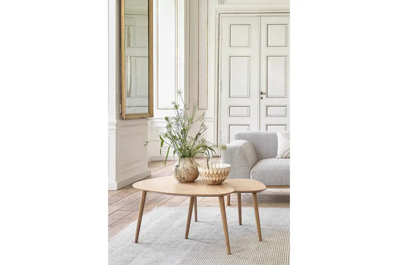 Asiya Soffbord 70 cm - Beige - Products - Möbler - Bord & matgrupp - Avlastningsbord & sidobord - Satsbord