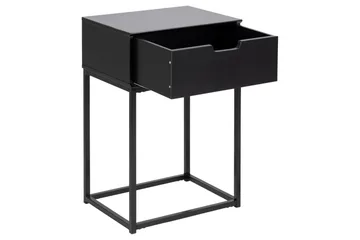 Azelia Sängbord 30 cm - Svart - Products - Möbler - Bord & matgrupp - Avlastningsbord & sidobord - Sängbord & nattduksbord