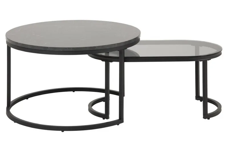 Belgrat Soffbord 70 cm - Svart - Products - Möbler - Bord & matgrupp - Avlastningsbord & sidobord - Satsbord