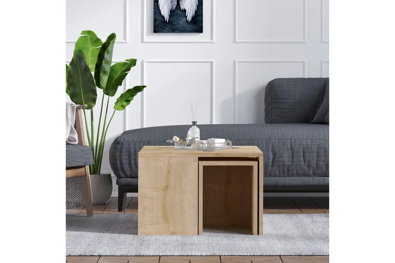 Cotogno Soffbord 60 cm - Natur/Brun - Products - Möbler - Bord & matgrupp - Avlastningsbord & sidobord - Satsbord