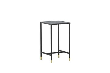 Dipp Sängbord 40 cm Marmormönster - Glas/Svart/Grå - Products - Möbler - Bord & matgrupp - Avlastningsbord & sidobord - Sängbord & nattduksbord