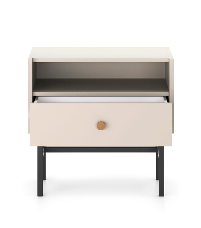Francisca Sängbord 55 cm - Cashmere - Products - Möbler - Bord & matgrupp - Avlastningsbord & sidobord - Sängbord & nattduksbord