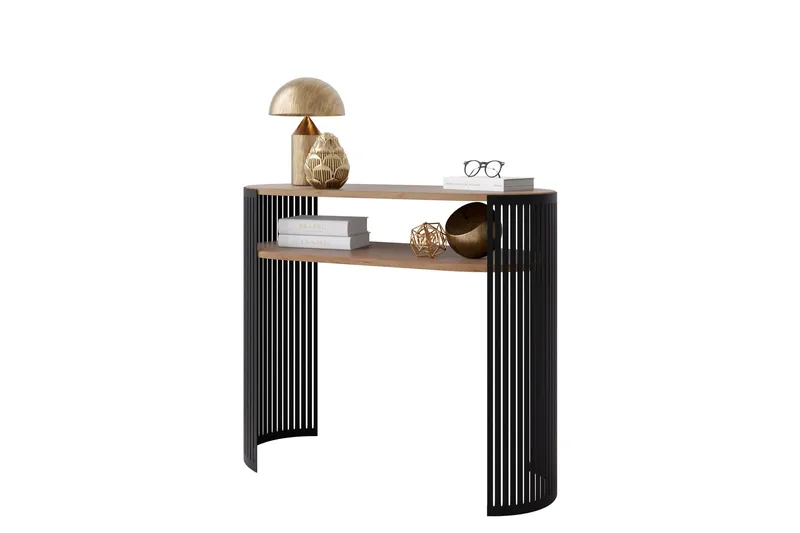 Friend Konsollbord 100 cm, Svart/Brun