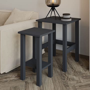 Ginallie Sidobord set 45x60 cm - Antracit - Products - Möbler - Bord & matgrupp - Avlastningsbord & sidobord - Brickbord & småbord