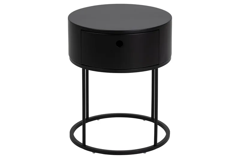 Hastane Sängbord 40 cm - Svart - Products - Möbler - Bord & matgrupp - Avlastningsbord & sidobord - Sängbord & nattduksbord