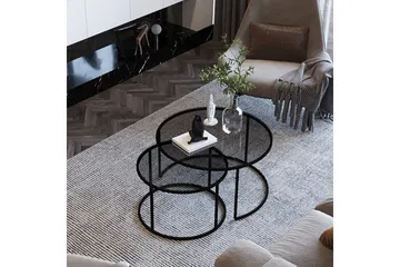 Kashiwa Soffbord 60 cm - Svart - Products - Möbler - Bord & matgrupp - Avlastningsbord & sidobord - Satsbord