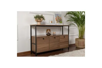 Konsolbord Hemani Valnöt Svart - Valnöt Svart - Products - Möbler - Bord & matgrupp - Avlastningsbord & sidobord - Konsolbord & hallbord