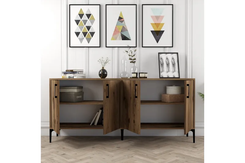 Levents Avlastningsbord 180 cm - Valnöt - Products - Möbler - Bord & matgrupp - Avlastningsbord & sidobord - Konsolbord & hallbord