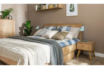 Nature Sängbord 40 cm med Förvaring Ek - Natur - Products - Möbler - Bord & matgrupp - Avlastningsbord & sidobord - Sängbord & nattduksbord