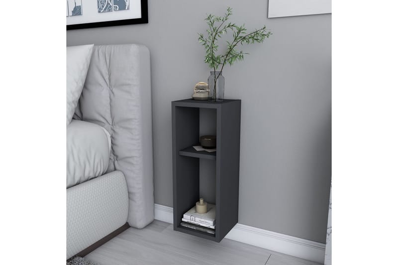 Rinorea Sängbord 23,2x59,6 cm - Antracit - Products - Möbler - Bord & matgrupp - Avlastningsbord & sidobord - Sängbord & nattduksbord