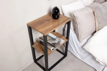 Rise Sängbord 30 cm - Svart - Products - Möbler - Bord & matgrupp - Avlastningsbord & sidobord - Sängbord & nattduksbord