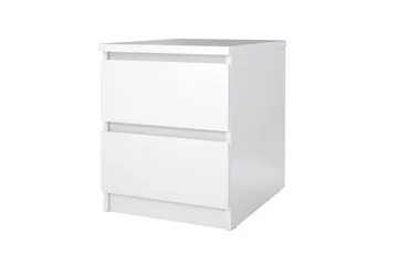 Salomns Sängbord 40,4 cm - Vit - Products - Möbler - Bord & matgrupp - Avlastningsbord & sidobord - Sängbord & nattduksbord