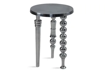 Sido bord Wohnling Metall Rund 44 cm med 3 Olika Ben Modern - Products - Möbler - Bord & matgrupp - Avlastningsbord & sidobord - Brickbord & småbord