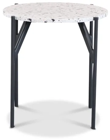 Sidobord Ø50 cm - Terrazzo sten - Terrazzo - Products - Möbler - Bord & matgrupp - Avlastningsbord & sidobord - Lampbord & sidobord