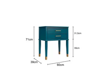 Sidobord/Avslutningsbord Westerleigh Duvgrå - Duvgrå - Products - Möbler - Bord & matgrupp - Avlastningsbord & sidobord - Brickbord & småbord