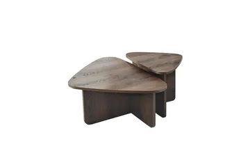 Soffbordssats Jewa Set Valnöt - Valnöt - Products - Möbler - Bord & matgrupp - Avlastningsbord & sidobord - Satsbord