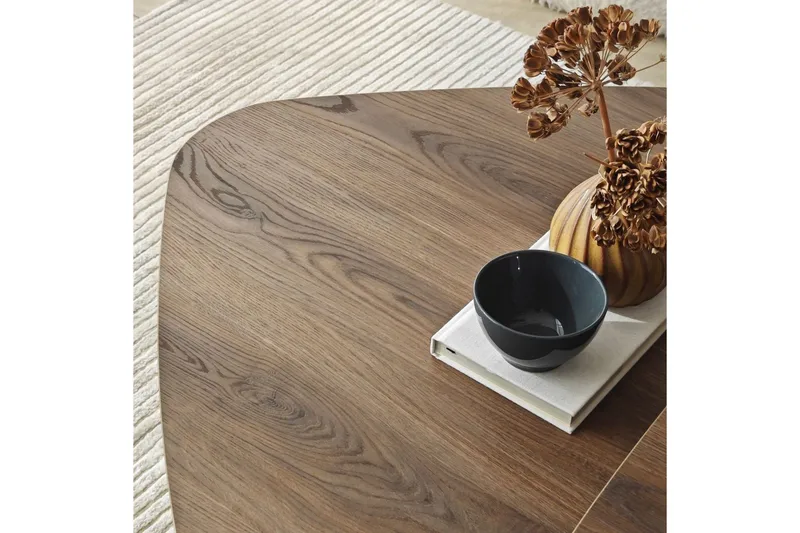 Soffbordssats Jewa Set Valnöt - Valnöt - Products - Möbler - Bord & matgrupp - Avlastningsbord & sidobord - Satsbord