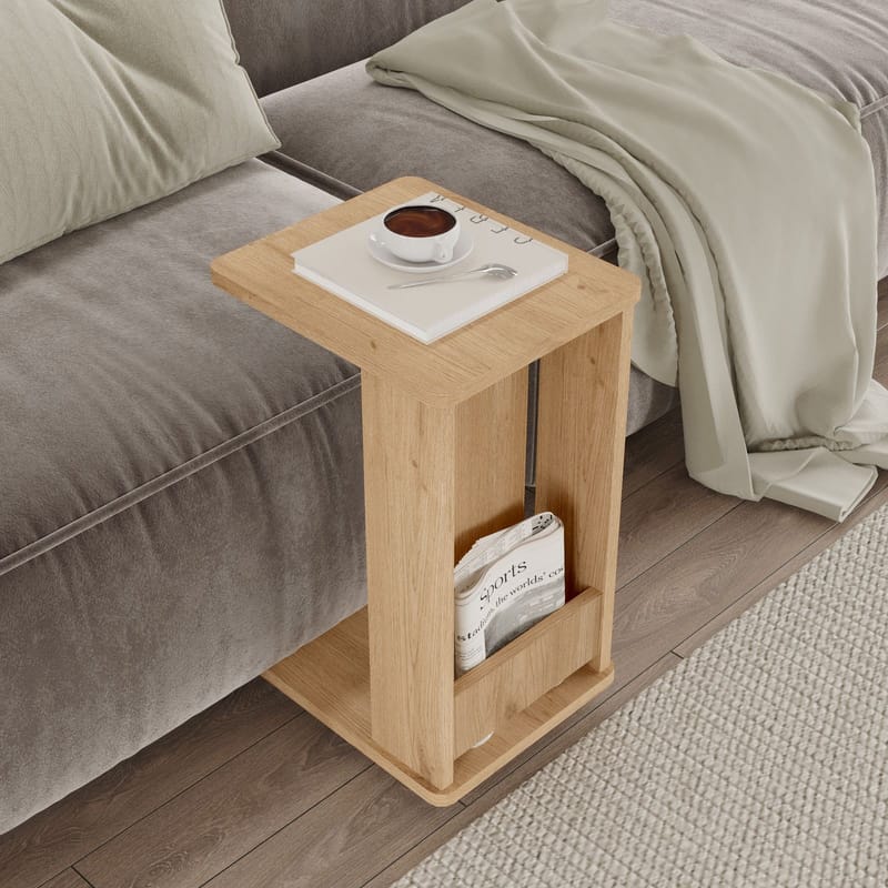 Solven Sidobord 32x42x55 cm - Ek - Products - Möbler - Bord & matgrupp - Avlastningsbord & sidobord - Brickbord & småbord