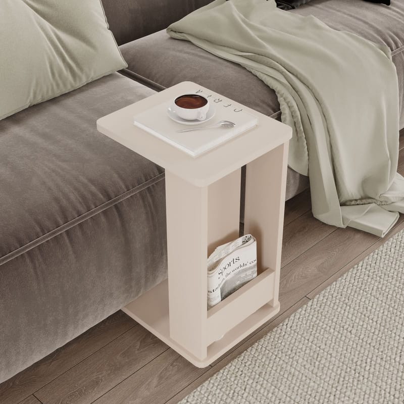 Solven Sidobord 32x42x55 cm - Sand - Products - Möbler - Bord & matgrupp - Avlastningsbord & sidobord - Brickbord & småbord