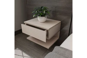 Telo Sängbord 45 cm - Beige - Products - Möbler - Bord & matgrupp - Avlastningsbord & sidobord - Sängbord & nattduksbord