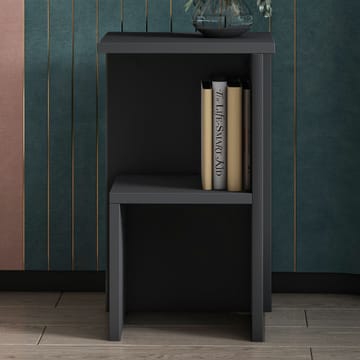 Tunel Nattduksbord 29,6x50x29,6 cm - Antracit - Products - Möbler - Bord & matgrupp - Avlastningsbord & sidobord - Sängbord & nattduksbord