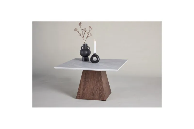 Cael Soffbord 80x80 cm - Ljusgrå - Products - Möbler - Bord & matgrupp - Soffbord