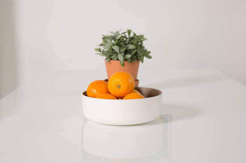 Cibus Matgrupp 180 cm med 6 Viktor Stol - Vit/Svart - Products - Möbler - Bord & matgrupp - Matgrupp