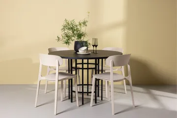 Copenhagen Matgrupp 115 cm Rund med 4 Åstol stolar - Beige - Products - Möbler - Bord & matgrupp - Matgrupp
