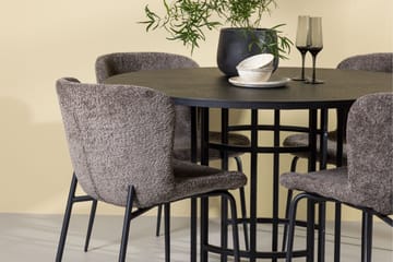 Copenhagen Matgrupp 115 cm Rund med 4 Modesto stolar - Beige - Products - Möbler - Bord & matgrupp - Matgrupp