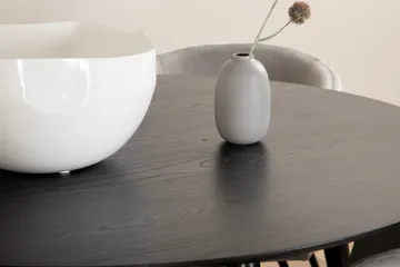 Dipp Matgrupp 115 cm Rund med 4 Berit stolar - Svart - Products - Möbler - Bord & matgrupp - Matgrupp