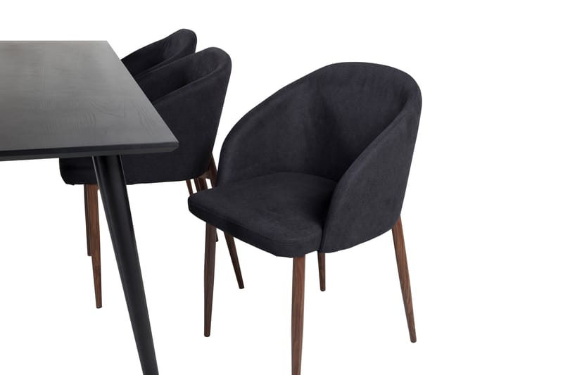 Dipp Matgrupp 180 cm Rektangulär med 6 Arch stolar - Svart - Products - Möbler - Bord & matgrupp - Matgrupp