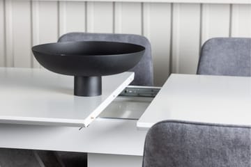 Disa Matgrupp 120 cm Rektangulär med 4 Rosie stolar - Svart - Products - Möbler - Bord & matgrupp - Matgrupp