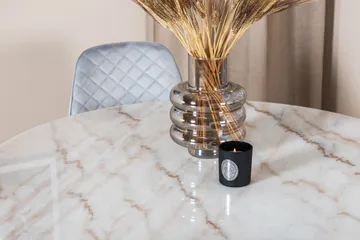 Estelle Matgrupp 106 cm Rund med 4 Polar stolar - Svart - Products - Möbler - Bord & matgrupp - Matgrupp