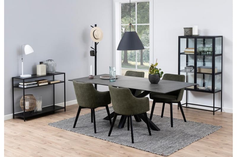 Ganesh Matbord 100 cm Rektangulär - Svart - Products - Möbler - Bord & matgrupp - Matbord & köksbord