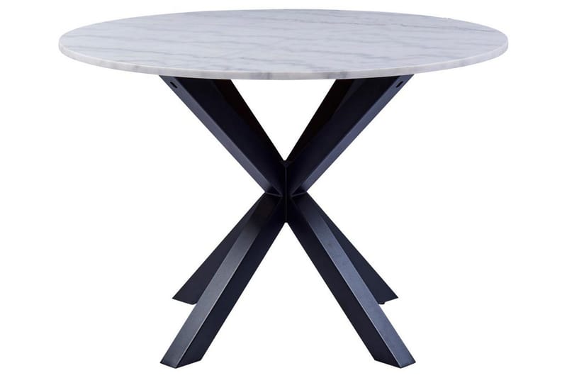 Ganesh Matbord 110 cm Rund - Vit - Products - Möbler - Bord & matgrupp - Matbord & köksbord