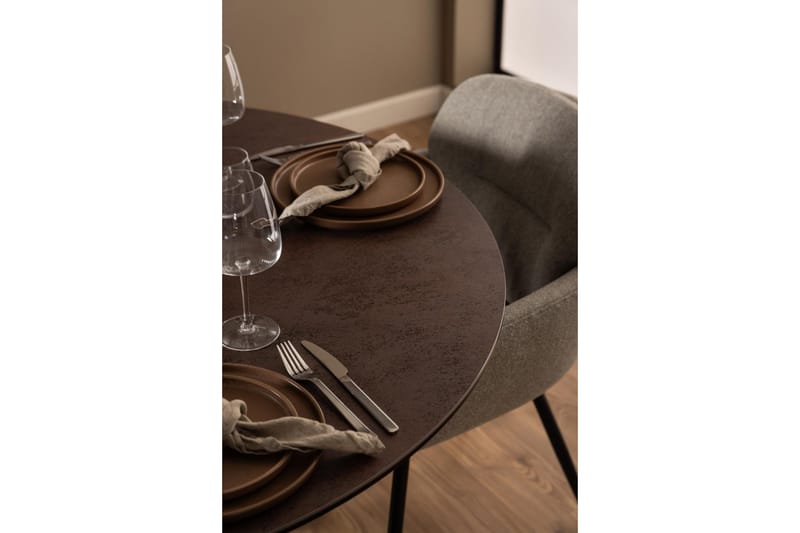 Ganesh Matbord 119 cm Rund - Brun - Products - Möbler - Bord & matgrupp - Matbord & köksbord